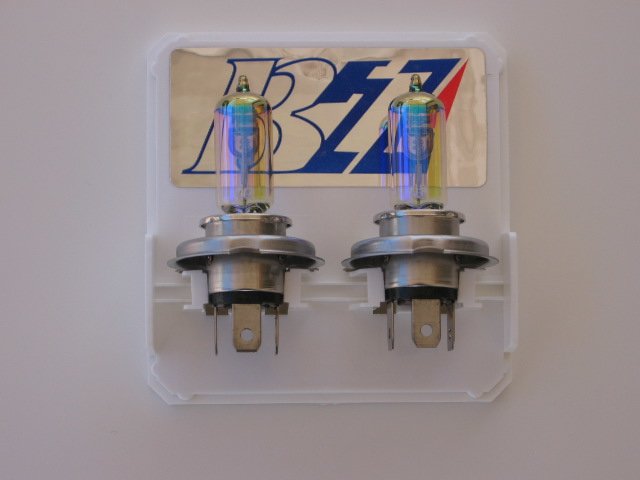 H4/9003 gold colored xenon bulbs